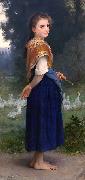 William-Adolphe Bouguereau The Goose Girl Germany oil painting artist